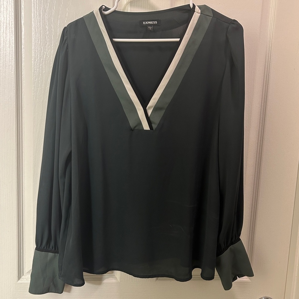 EXPRESS cuffed top